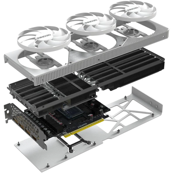 Inno3D RTX5070Ti x3 OC 16GB White 256Bit GDDR7 ürün görseli 1
