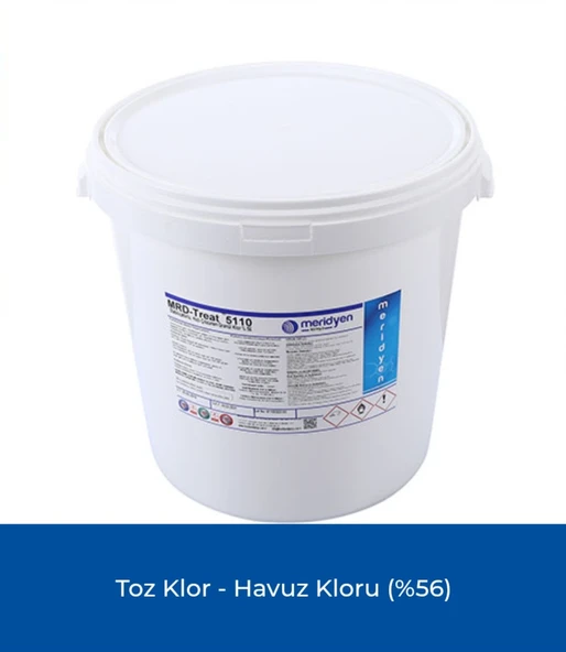 havuz suyu %56 'lık Granül Toz Klor 25 Kg ürün görseli 1