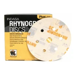 Indasa Rhynogrıp Plus Dısc 150Mm Hookıt Disk Zımpara 6 Delik P1500 50 Adet ürün görseli 1