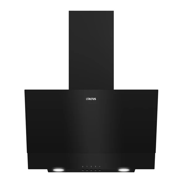 Altus ALA 510 B 60 cm Siyah Cam Duvar Tipi Ankastre Davlumbaz ürün görseli 1