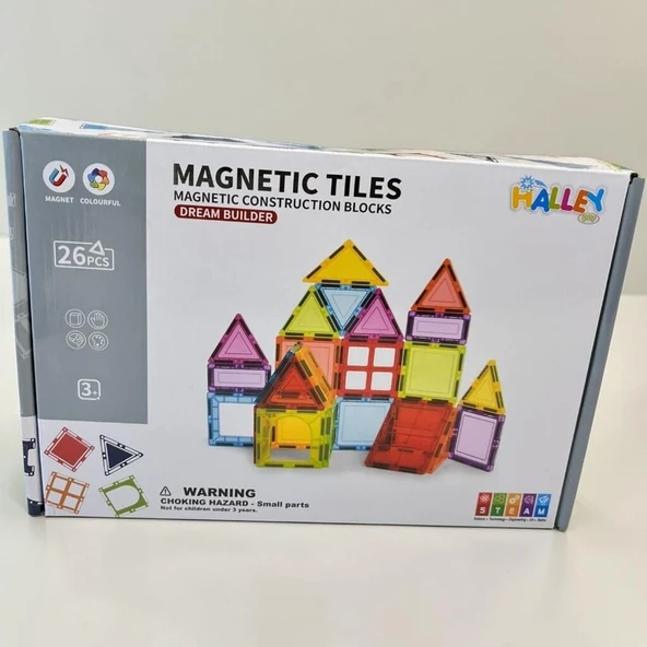 SH59696 26 PARÇA MAGNET STAND SERİ RENKLİ BLOK-ZRV ürün görseli 1