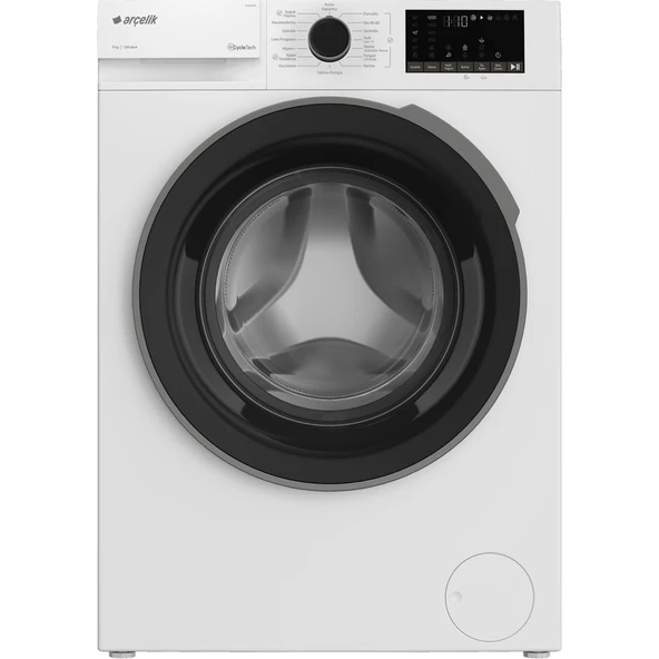 Arçelik 9120 DMX 9 kg 1200 Devir Çamaşır Makinesi ürün görseli 1