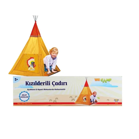 1008704 SUN-IPL-WCM-ÇADIR KIZILDERİLİ 100X100X135CM ürün görseli 1