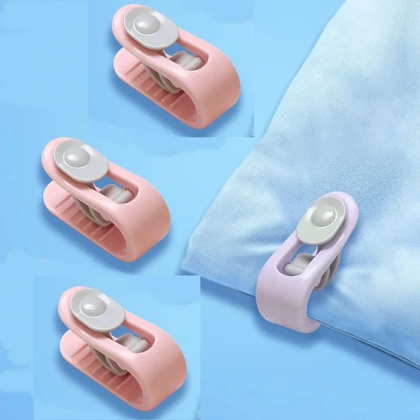 12 Li Mandallı Yorgan Kılıfı Nevresim Sabitleme Klips Takımı ürün görseli 1