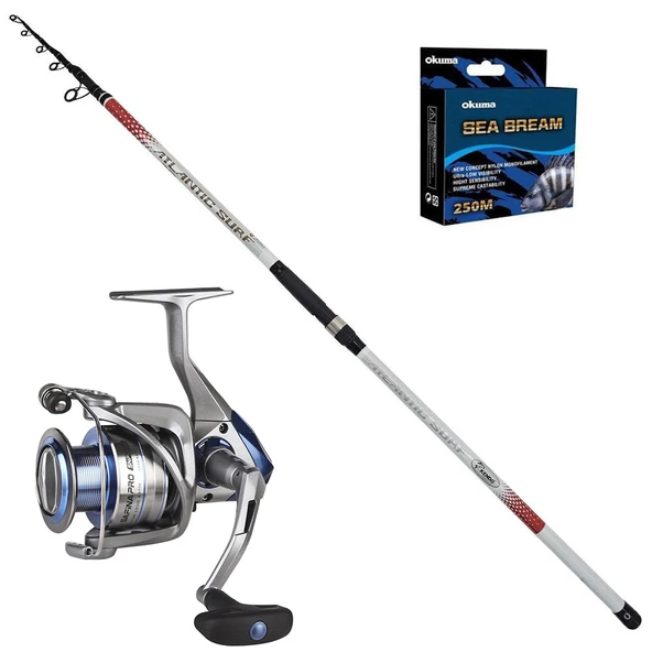 Okuma Safina 6000 - Kendo Atlantic 420cm Surf Olta Seti ürün görseli 1