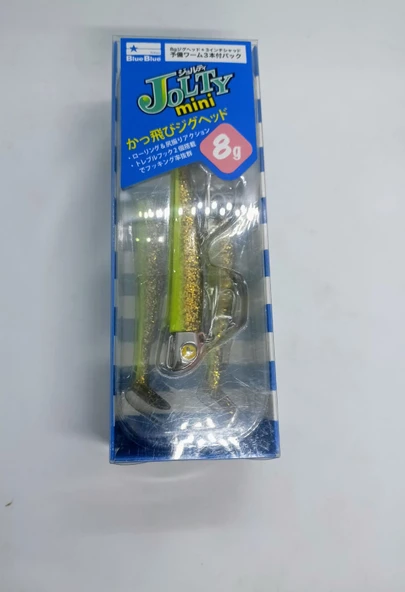 BlueBlue Jolty Mini 8gr Jighead Silikon Yem - Resim 2