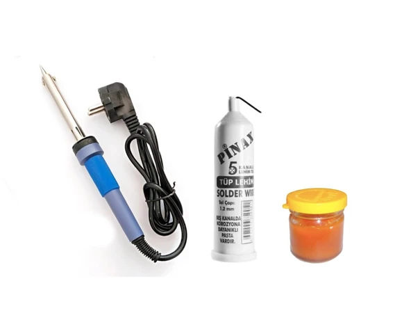 Lehim Havya 40w - Kalem Havya - Değiştirilebilir Uç Tüp - Tel Set ürün görseli 1
