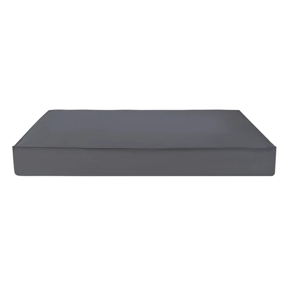 Pet Comfort Lima Gri Su Geçirmez Köpek Yatağı L 110x75cm ürün görseli 1