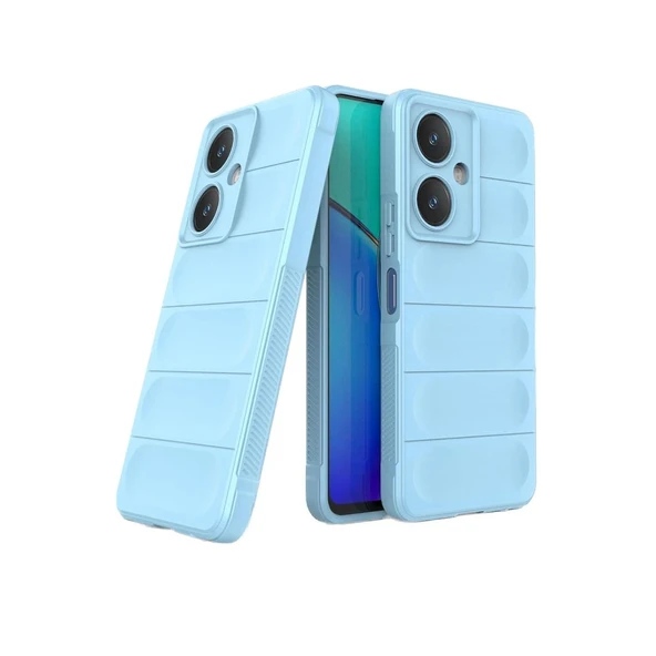 Vivo Y27 Kılıf Optimum Silikon - Sky Blue ürün görseli 1