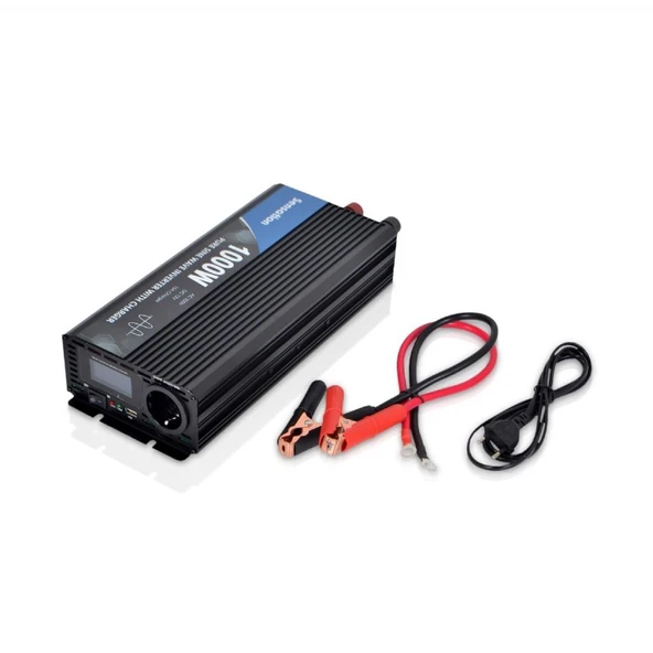 Sensation Akü Şarj Cihazı 15Ah / İnvertör 1000W 12V ürün görseli 1