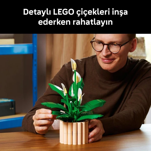 Lego 11504 Botanicals Barış Çiçeği - Resim 6