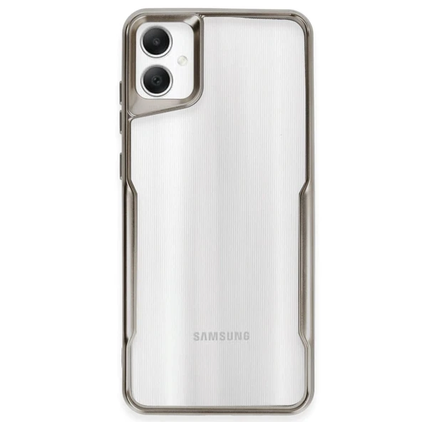 Samsung Galaxy A05 Kılıf Boyi Silikon Kapak - Titan Gri ürün görseli 1