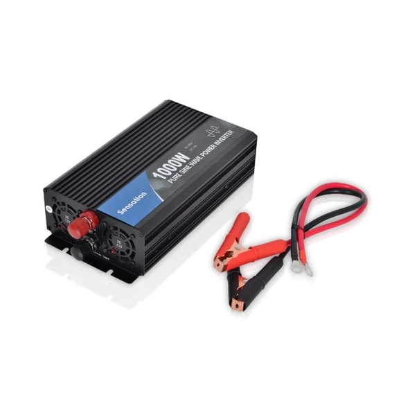 Sensation Tam Sinüs İnvertör 1000W 12v ürün görseli 1