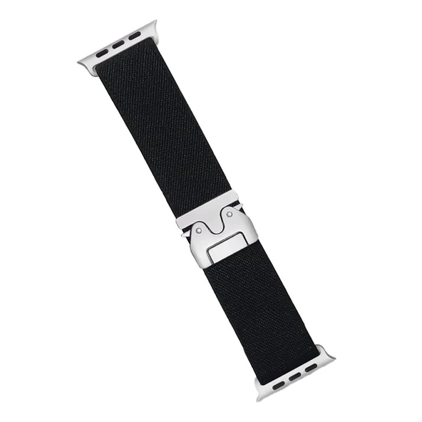 Apple Watch 42mm Forest Kumaş Kordon (saat Değildir) - Siyah ürün görseli 1