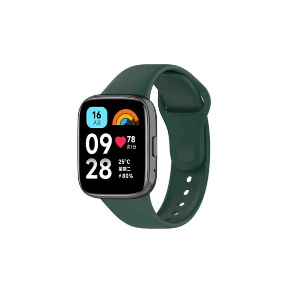 Xiaomi Redmi Watch 3 Active Klasik Kordon (saat Değildir) - Haki Yeşil ürün görseli 1