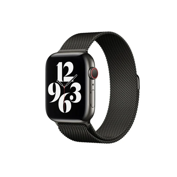 Apple Watch 38mm Metal Mıknatıslı Kordon (saat Değildir) - Siyah ürün görseli 1