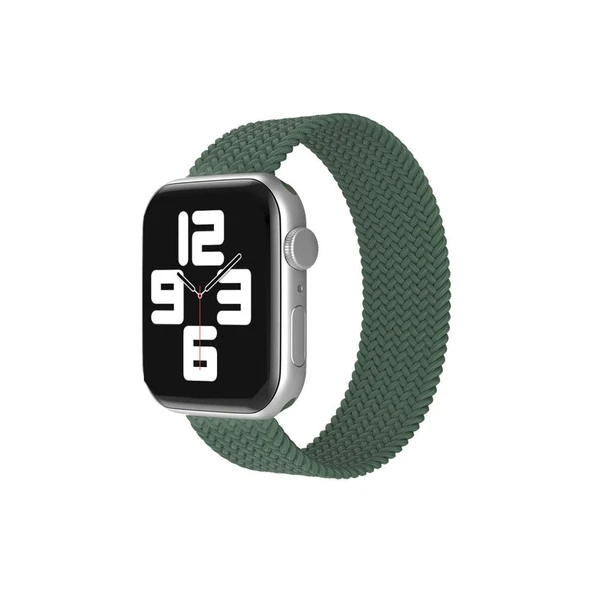 Apple Watch 38mm Ayarlı Solo Silikon Kordon (saat Değildir) - Haki Yeşil ürün görseli 1