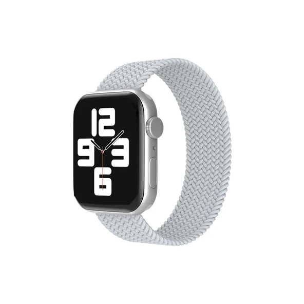 Apple Watch 38mm Ayarlı Solo Silikon Kordon (saat Değildir) - Beyaz ürün görseli 1