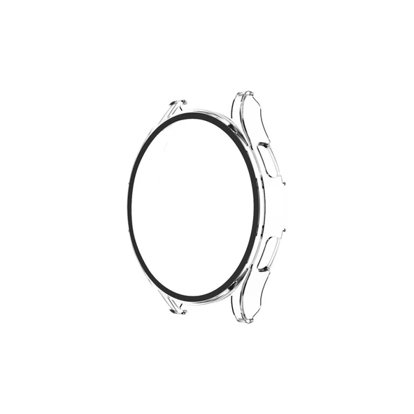 Watch 5 Pro 45mm Wall Camlı Kasa Ekran Koruyucu - Şeffaf ürün görseli 1