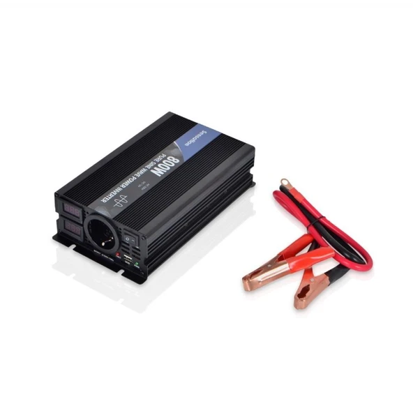 Sensation Tam Sinüs İnvertör 800W 12v ürün görseli 1