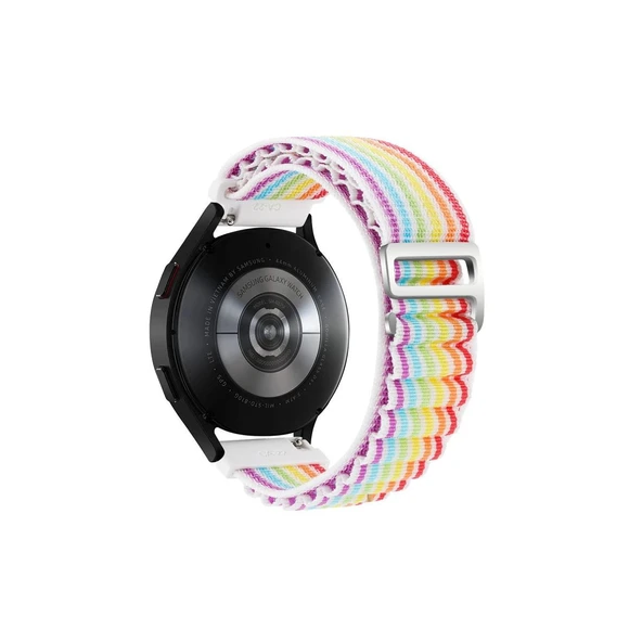 Watch 20mm Kr410 Kumaş Kordon (saat Değildir) - Gökkuşağı ürün görseli 1