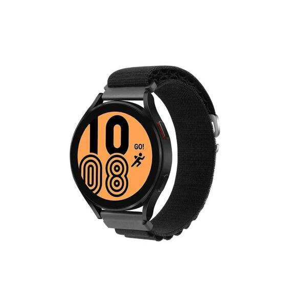 Watch 20mm Kr410 Kumaş Kordon (saat Değildir) - Siyah ürün görseli 1