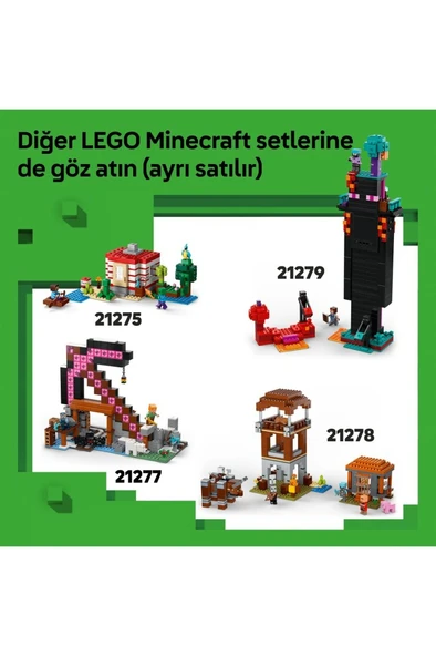Lego 21276 Minecraft Creeper - Resim 10