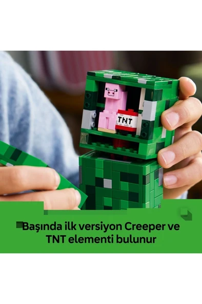 Lego 21276 Minecraft Creeper - Resim 8