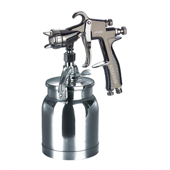 SprayTECH ST200-S Altan Depo Havalı Boya Tabancası – Profesyonel Yüksek Performans - Hassas Ergonomik ürün görseli 1