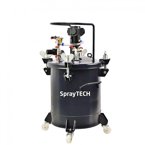 SPRAYTECH 40 Litre Otomatik Karıştırıcılı Basınçlı Tank – Profesyonel Boya Uygulama Sistemi ürün görseli 1