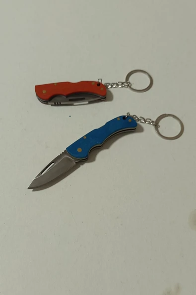 Mini Cep Çakısı - 4034 Paslanmaz Çelik Mikarta Kabze Anahtarlık Çakı ürün görseli 1