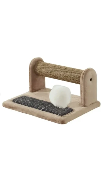 WOOLART JIMMY KEDİ TIRMALAMA MOBİLYASI BEJ ürün görseli 1