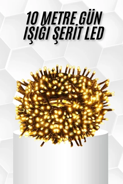 10 Metre Led Işık Gün Işığı Her Ortama Uygun Ampüllü ürün görseli 1