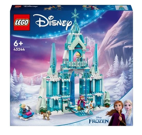 LEGO Disney Princess Elsa'nın Buz Sarayı 43244 - 6 Yaş & Üzeri Çocuklar için Yaratıcı Oyuncak Yapım Seti (630 Parça) ürün görseli 1