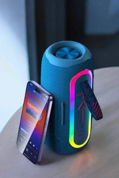 Kablosuz Bluetooth Hoparlör Taşınabilir - Resim 3