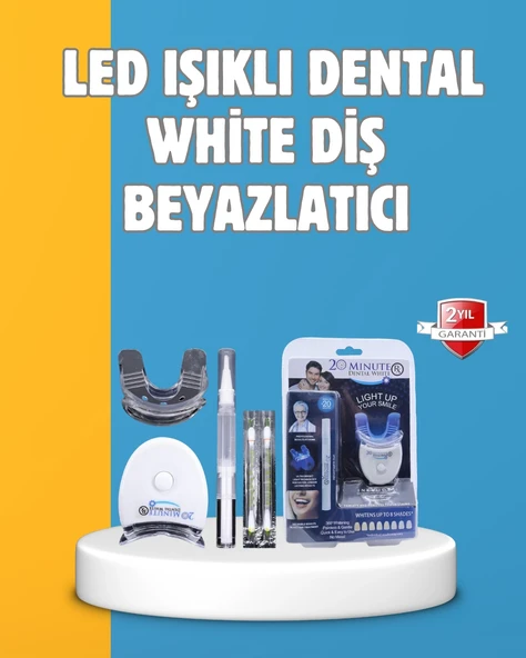 Mavi Işık Teknolojisi ile Güvenli Diş Beyazlatıcı Sistem ürün görseli 1