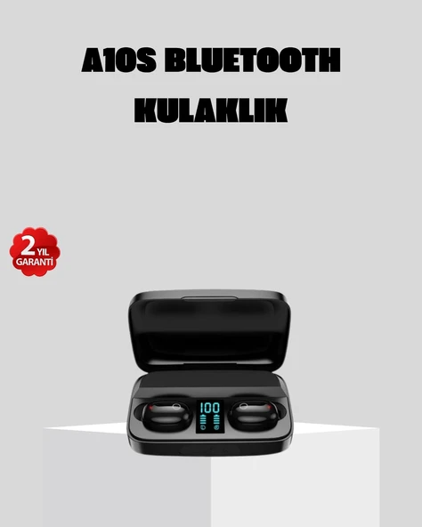 A10s Kablosuz Bluetooth Kulaklık – 1800mAh Powerbank, Otomatik Eşleşme, iOS/Android Uyumlu ürün görseli 1