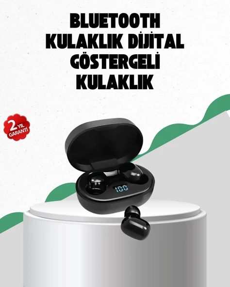 Titanyum Hoparlörlü Kablosuz Bluetooth Kulaklık ürün görseli 1