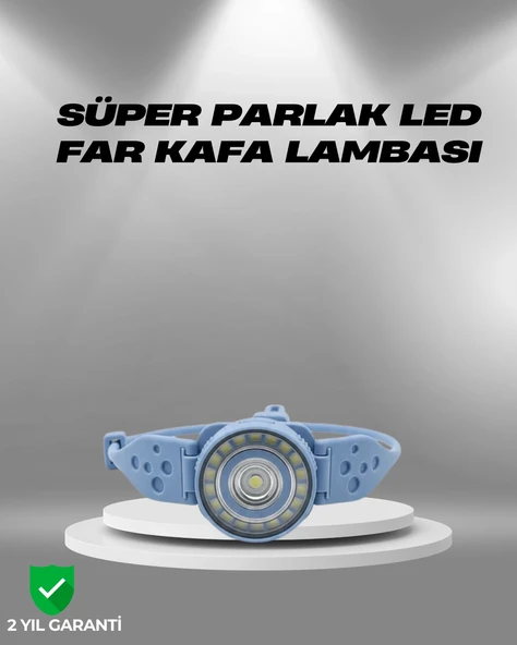 Hafif ve Taşınabilir Kamp Kafa Lambası Ayarlanabilir Işık ürün görseli 1
