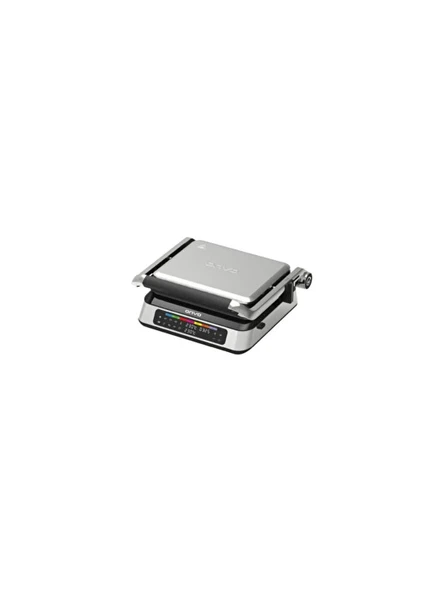 Onvo OVTST05 220W Döküm Tost Makinesi Çıkartılabilir Plaka ile Gümüş Renk ve Yüksek Performans ürün görseli 1