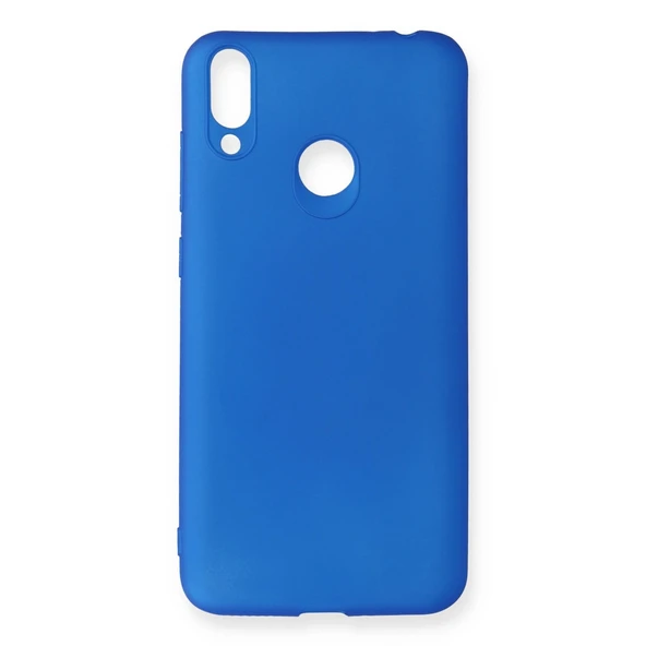 Huawei Honor 8c Kılıf First Silikon - Mavi ürün görseli 1