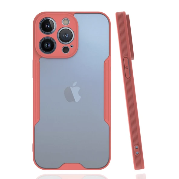 iPhone 14 Pro Max Kılıf Platin Silikon - Pembe ürün görseli 1