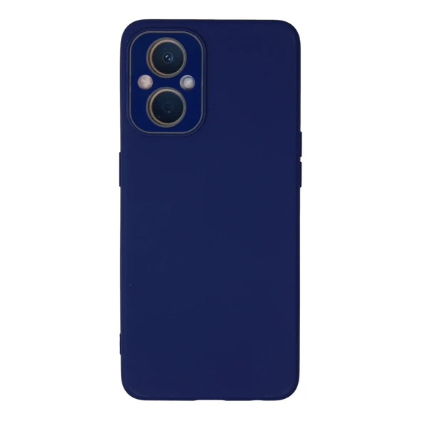 Oppo Reno 7 Lite Kılıf Lansman Glass Kapak - Sky Blue ürün görseli 1