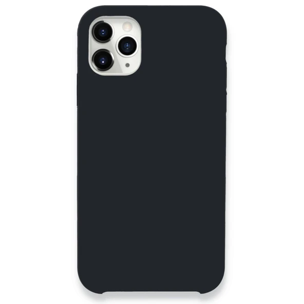 iPhone 11 Pro Kılıf Lansman Legant Silikon - Koyu Gri ürün görseli 1