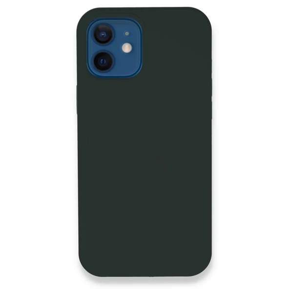 iPhone 12 Kılıf Lansman Legant Silikon - Koyu Yeşil ürün görseli 1