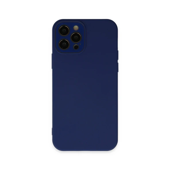 iPhone 12 Pro Max Kılıf Lansman Glass Kapak - Sky Blue ürün görseli 1