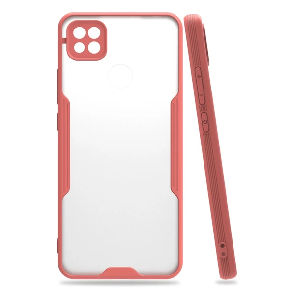 Xiaomi Redmi 9c Kılıf Platin Silikon - Pembe ürün görseli 1