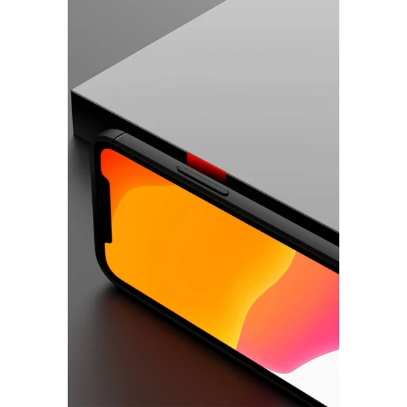 iPhone 12 Mini Kılıf Range Yüzüklü Silikon - Siyah - Resim 8