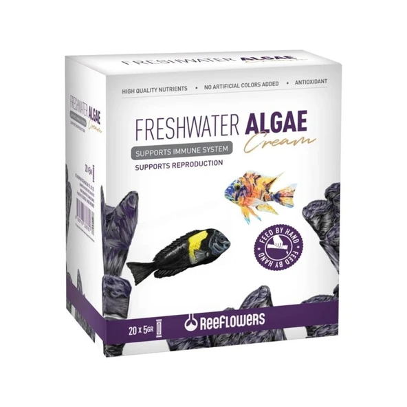 Reeflowers Freshwater Algae Cream 5GRx20 Skt: 04/2028 ürün görseli 1