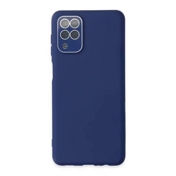 Samsung Galaxy A22 Kılıf Lansman Glass Kapak - Sky Blue ürün görseli 1